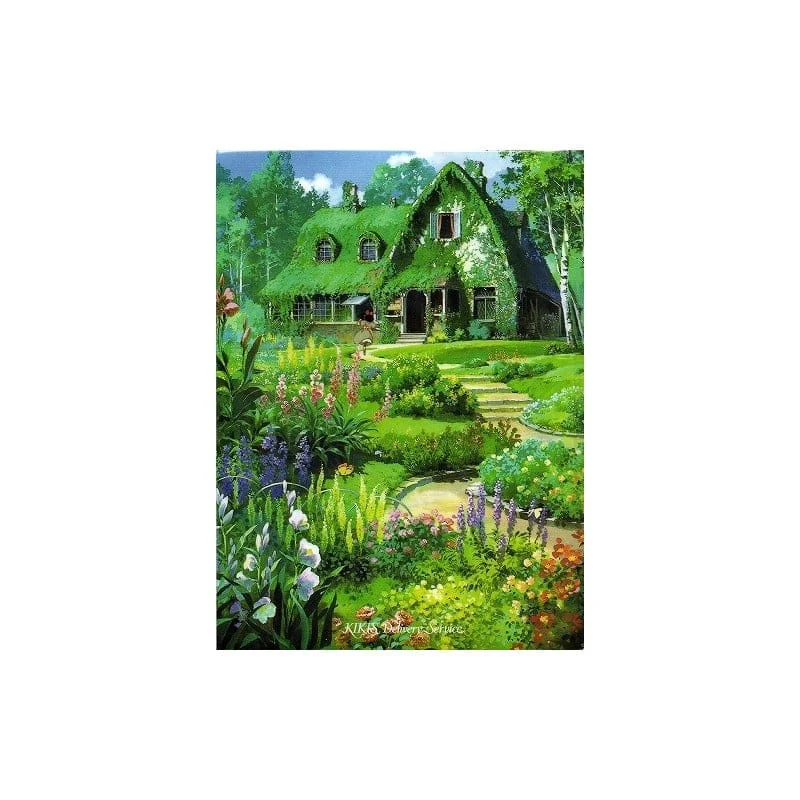 Ghibli - Kiki's Vliegende Koeriersdienst - Kiki's huis A4 mapje
