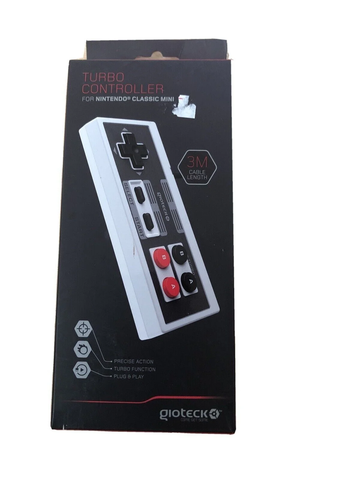 Gioteck - Bedrade turbocontroller voor Nintendo Classic Mini