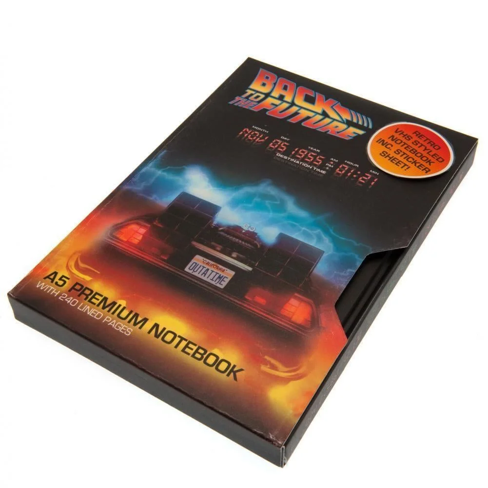 Back to the Future - VHS A5 Premium Notitieboek