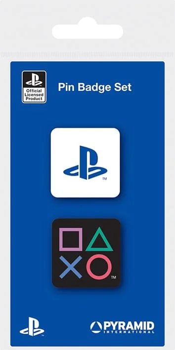 PlayStation - Shapes Enamel Pin Badge
