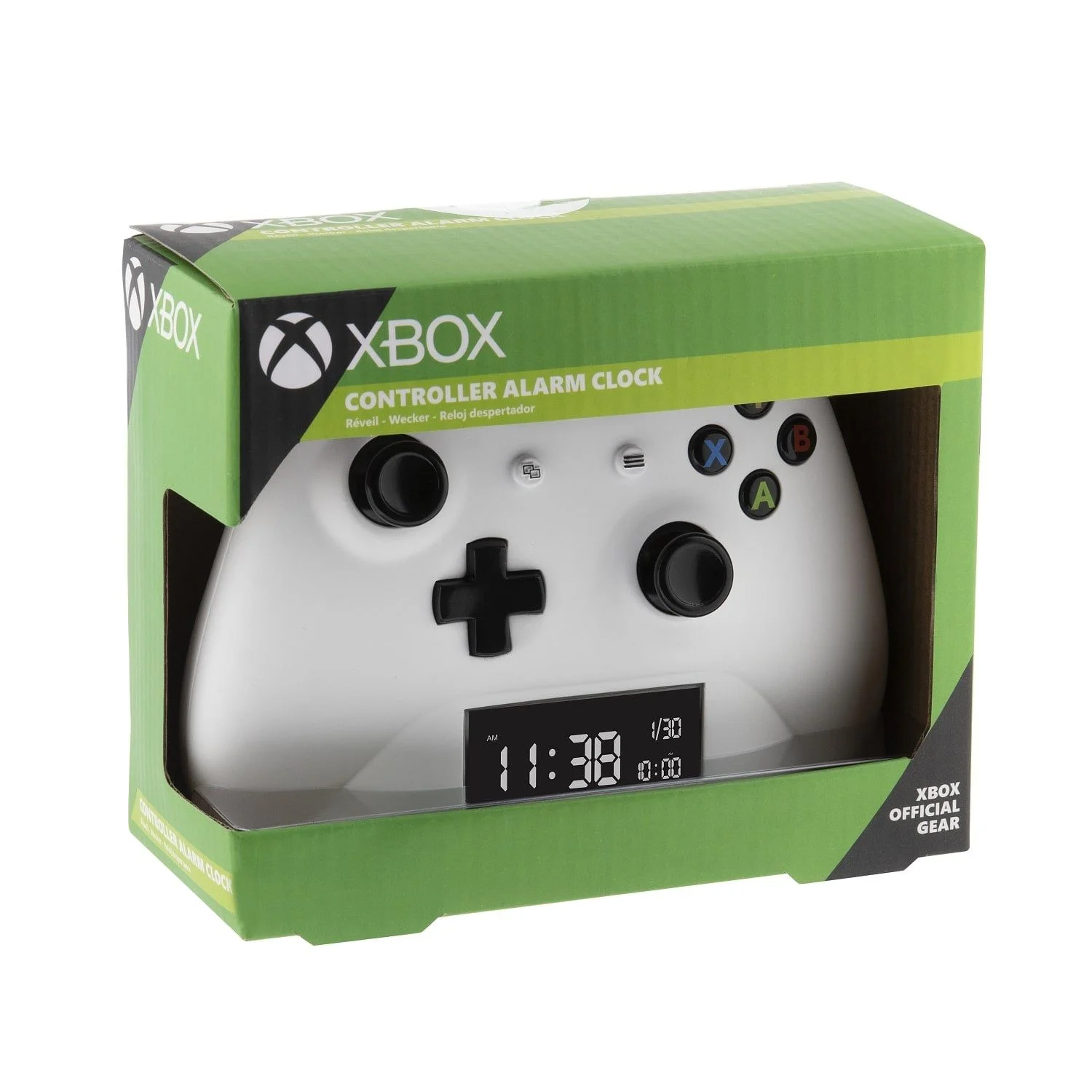 Xbox Controller - Wekkerradio - Wit - 15.1cm