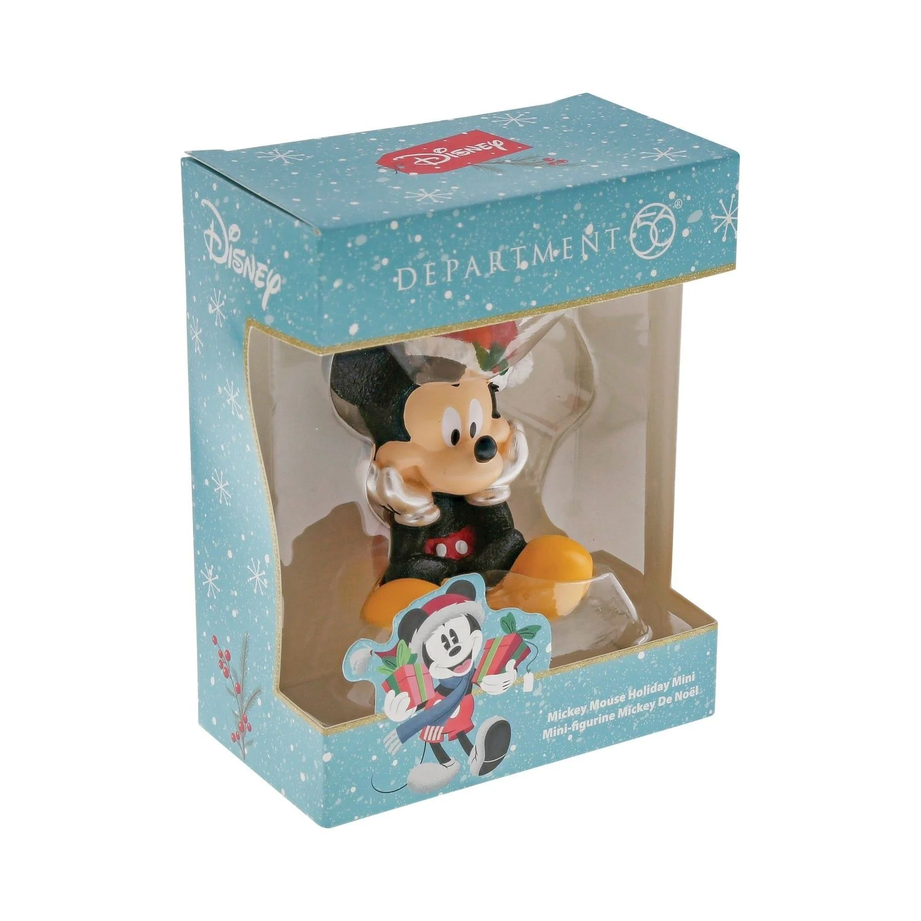 Enesco - Disney - Mickey Mouse Christmass Mini figuur