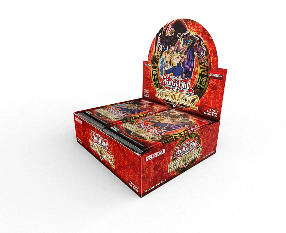 Yu-Gi-Oh! JCC - Display de Pack de Booster Retro Pack 2 de réimpression (24 Boosters) - FR
