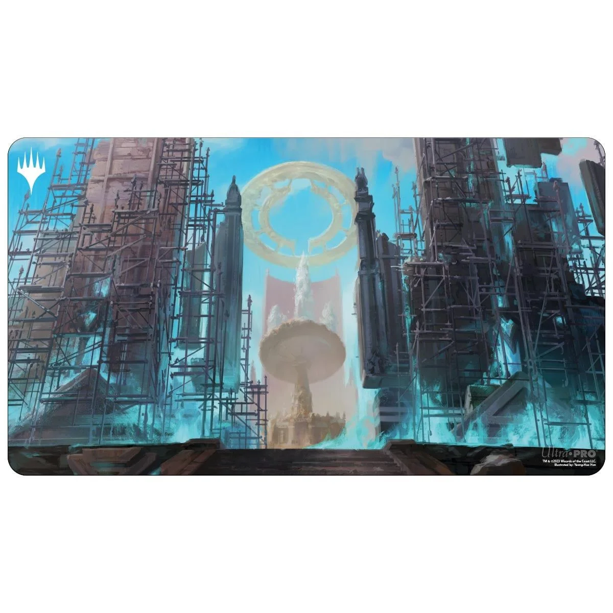 Ultra Pro - Magic - The Gathering - Ravnica Remastered - Speelkleed Azorius Senate Hallowed Fountain (60 x 34 cm)