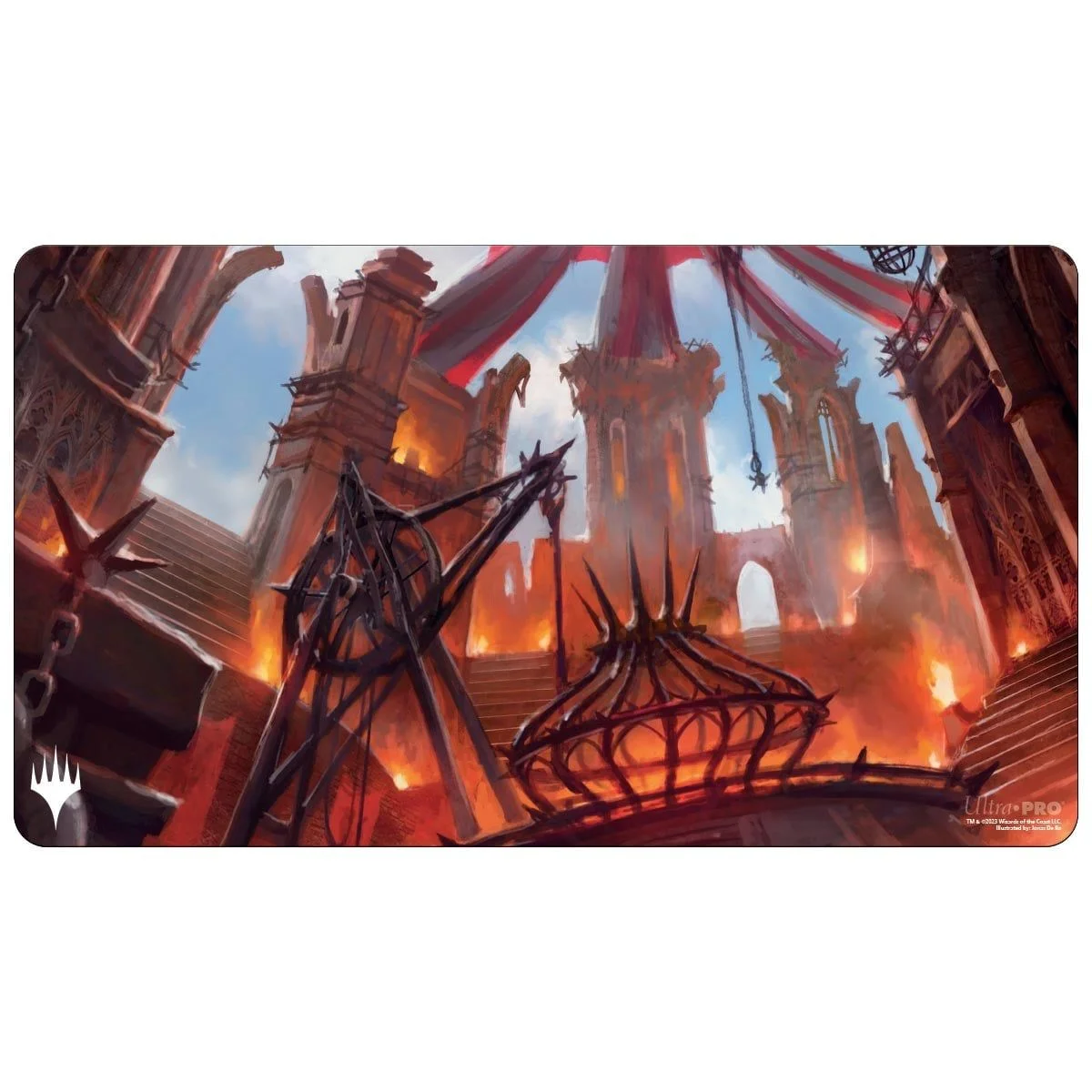 Ultra Pro - Magic - The Gathering - Ravnica Remastered - Speelkleed Cult of Rakdos Blood Crypt (60 x 34 cm)