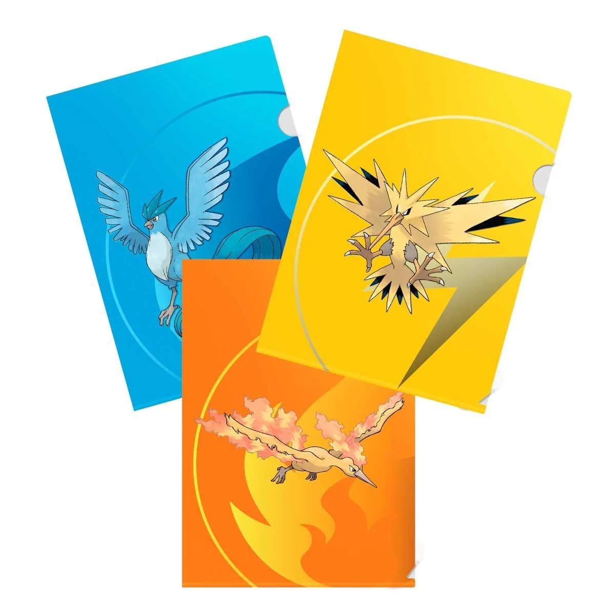 Ultra Pro - Pokémon TCG - 3-Pack Tournament Folios featuring Zapdos, Moltres and Articuno - UK