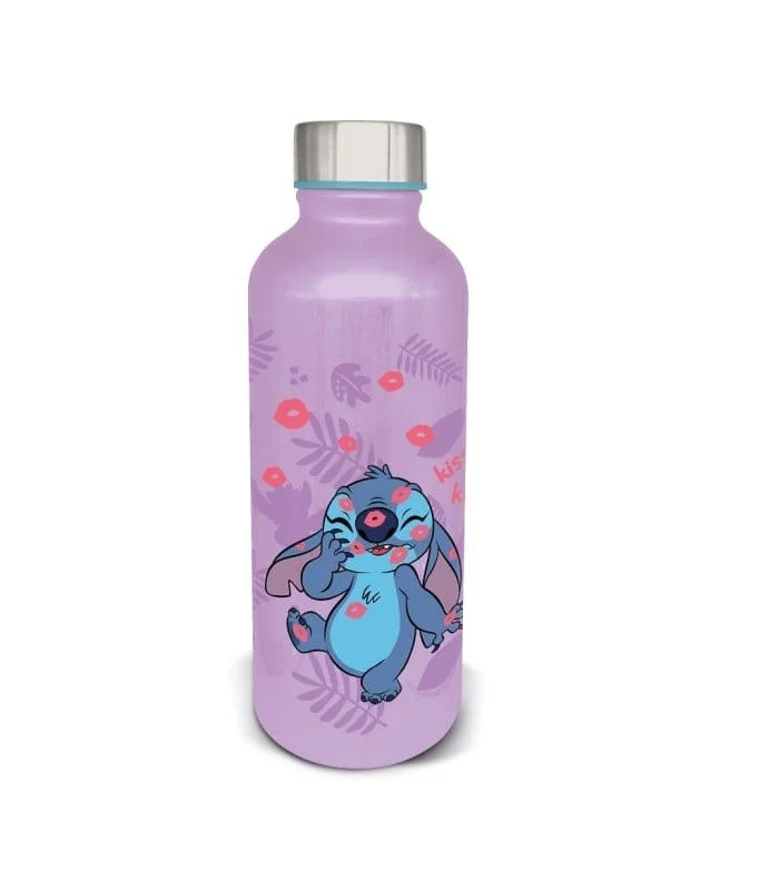 Stor Young Adult - Disney - Lilo & Stitch - "Stitch Kus" Aluminium Fles 755ml