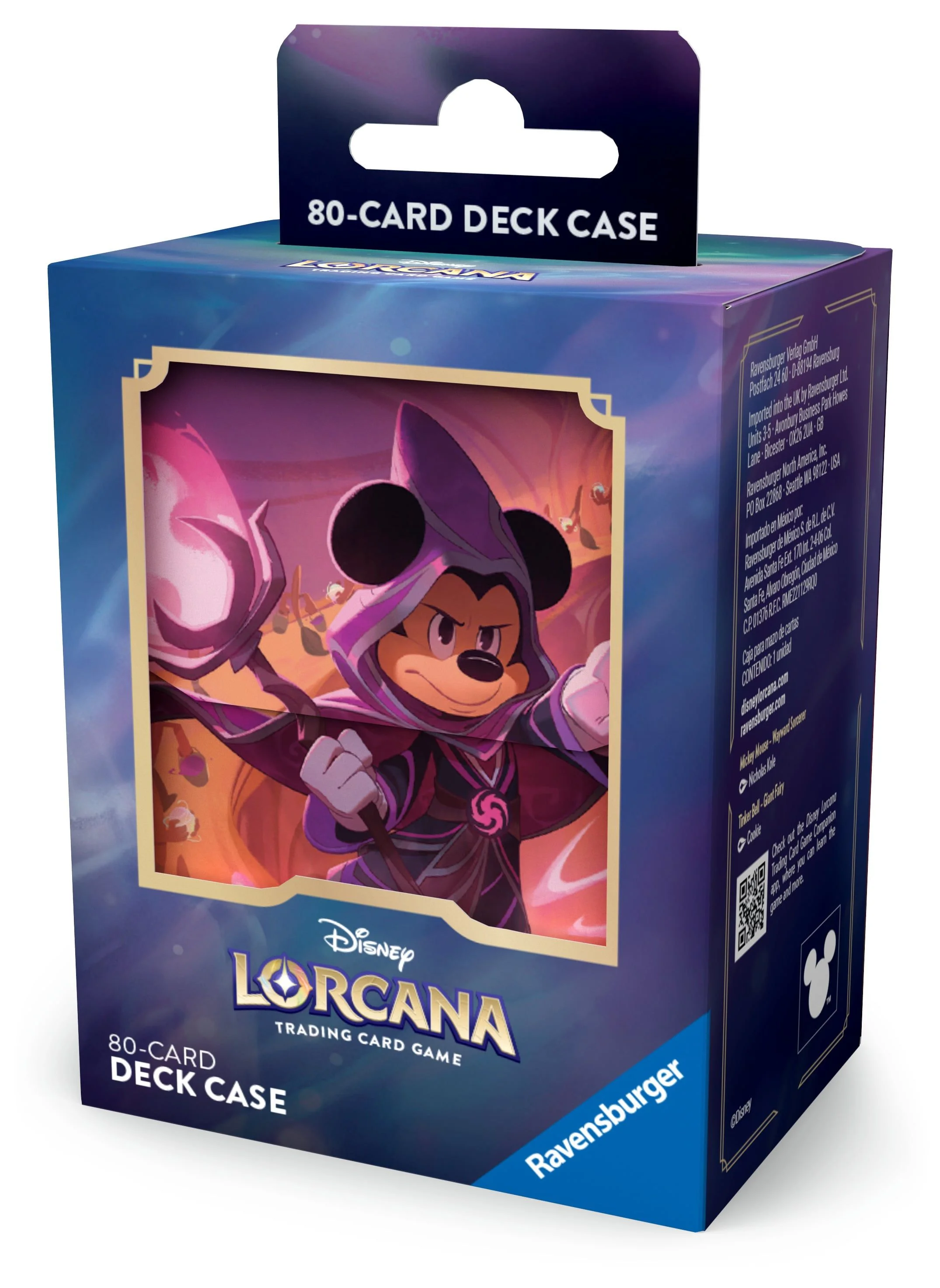 Disney Lorcana TCG - Mickey Mouse Deckbox voor 80 Kaarten - UK