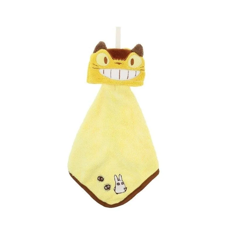 Ghibli - My Neighbor Totoro - "Catbus Pop-up" Mini Handdoek 25x25cm