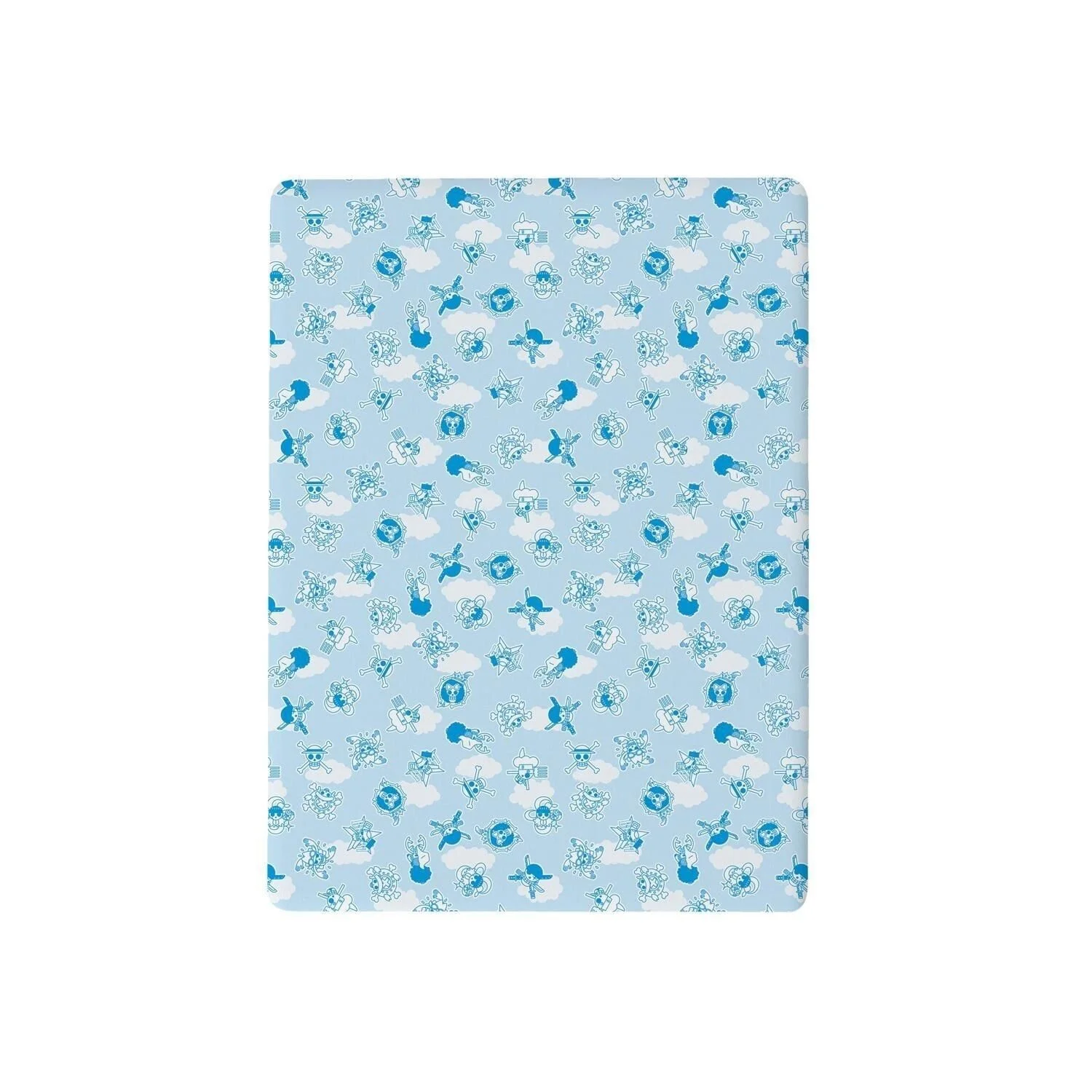 One Piece - Hoeslaken in Katoen “Logos” (190x90cm)