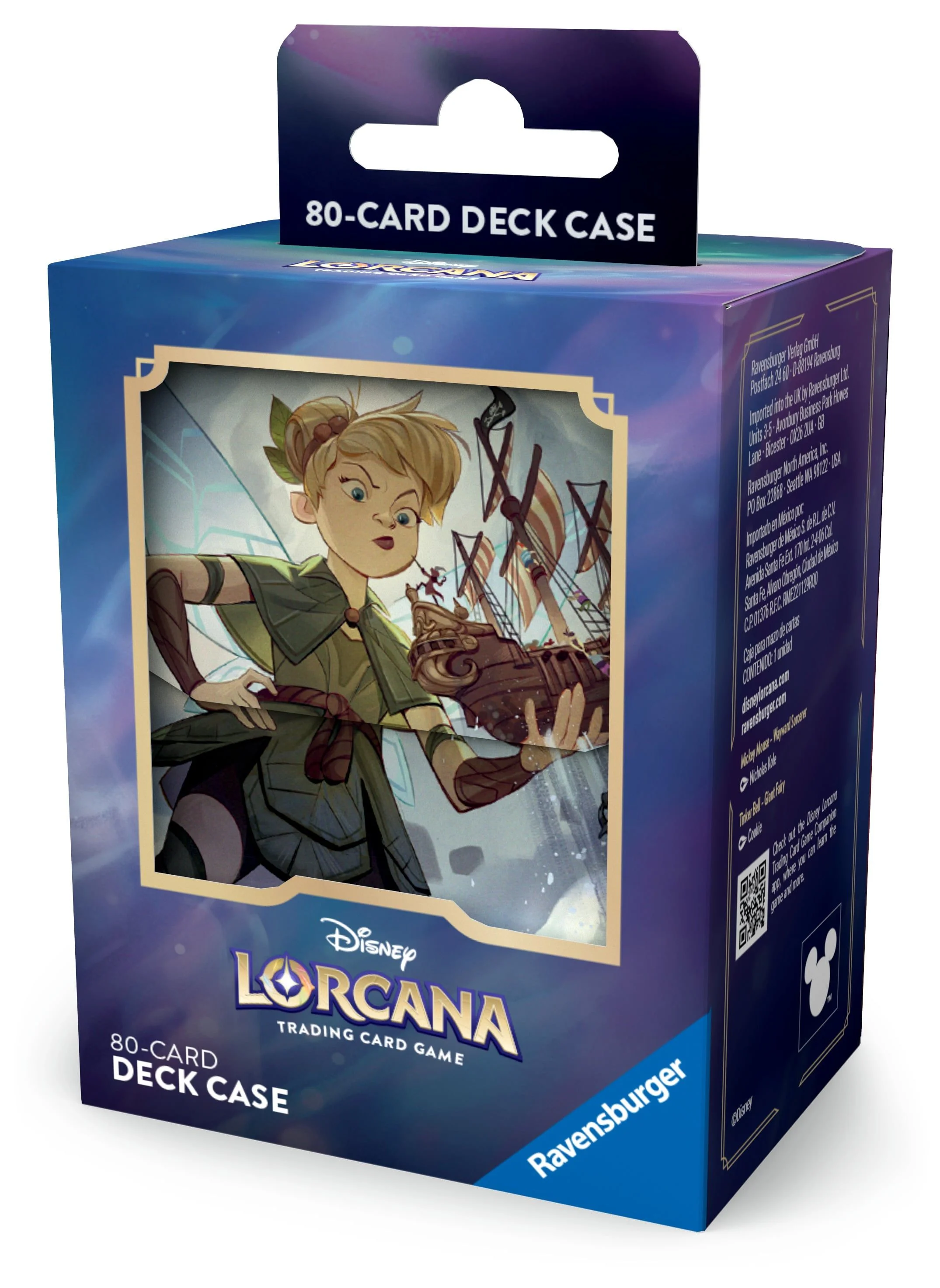 Disney Lorcana TCG - Tinker Bell Deckbox voor 80 Kaarten - UK