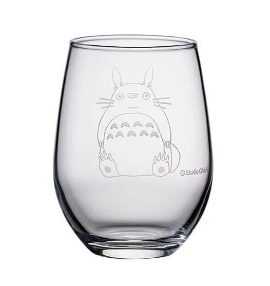 Ghibli - My Neighbor Totoro - "Totoro en Eikel" Gegraveerde Glas
