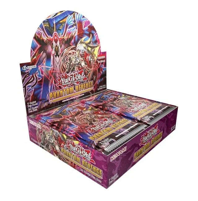Yu-Gi-Oh! JCC - Display de Pack de Booster Phantom Revenge (24 Boosters) - FR