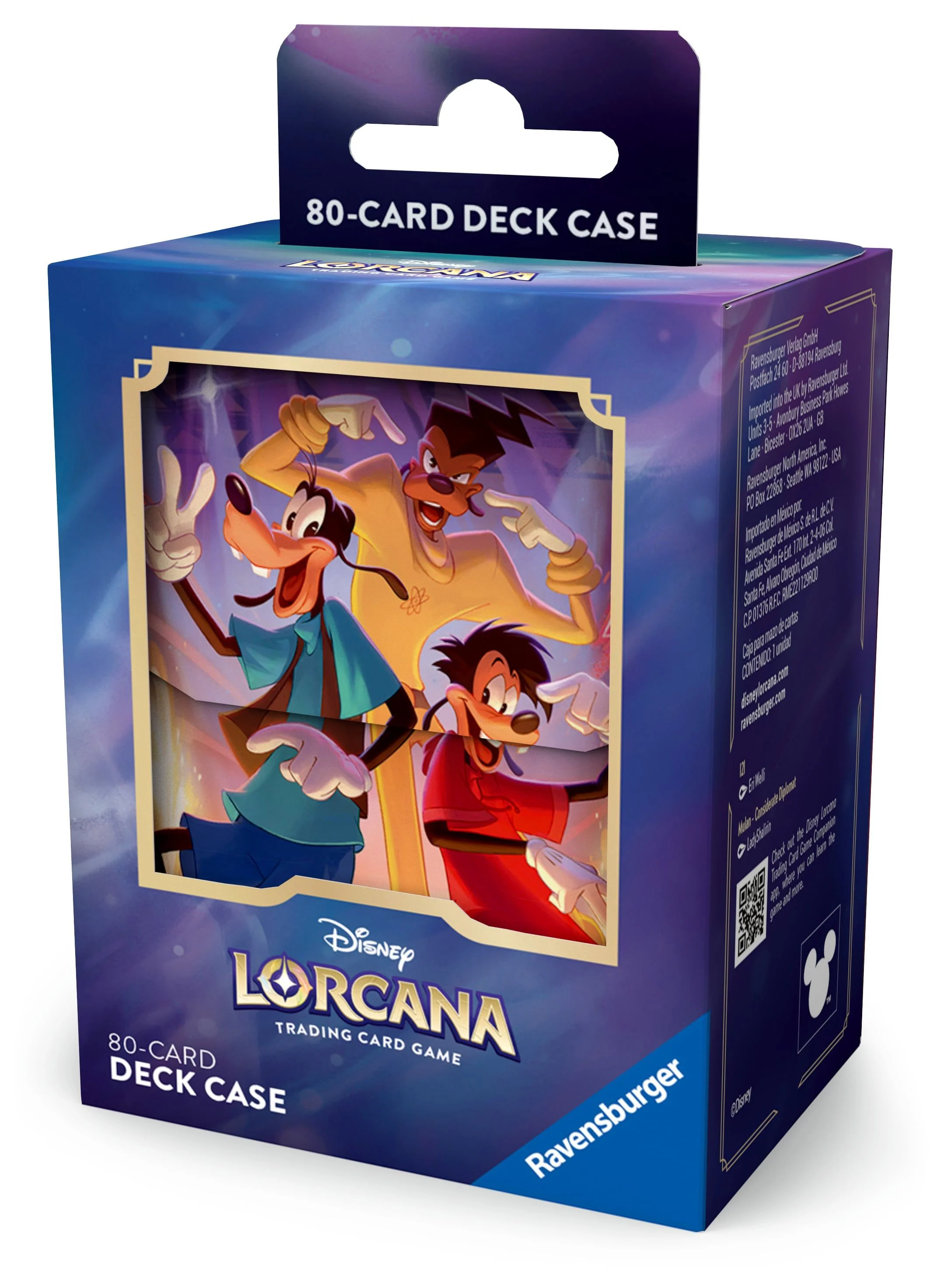 Disney Lorcana TCG -  Goof Troop 80-Card Deck Box - EFIGS