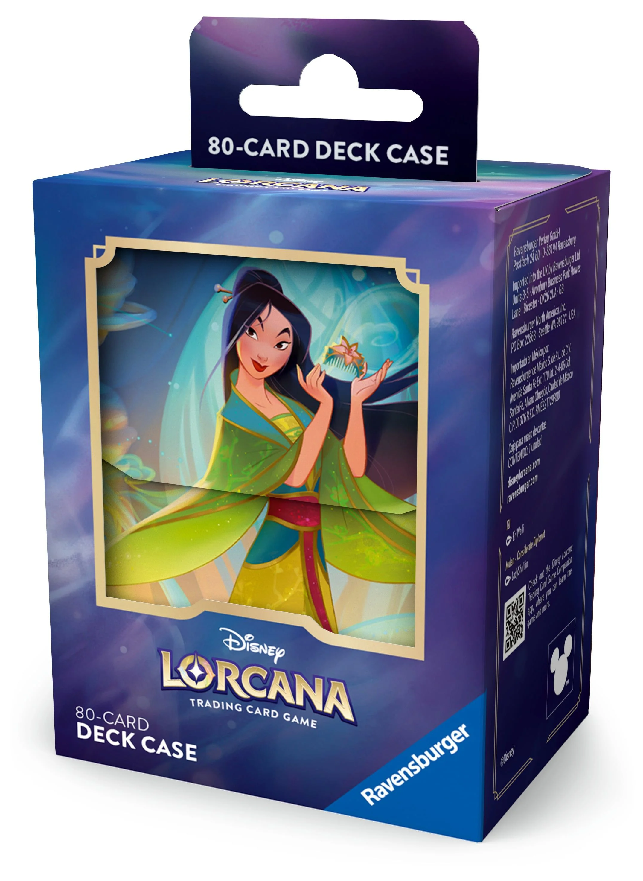 Disney Lorcana TCG -  Mulan 80-Card Deck Box - EFIGS