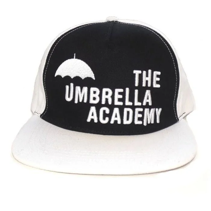 The Umbrella Academy - Mono Logo Zwart en Wit Snapback Cap