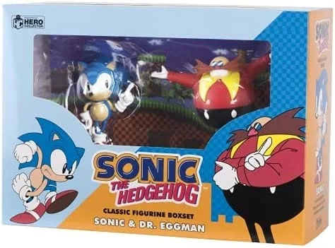 Sonic the Hedgehog - Sonic en Dr. Eggman 1:16 figuurs doos-Set