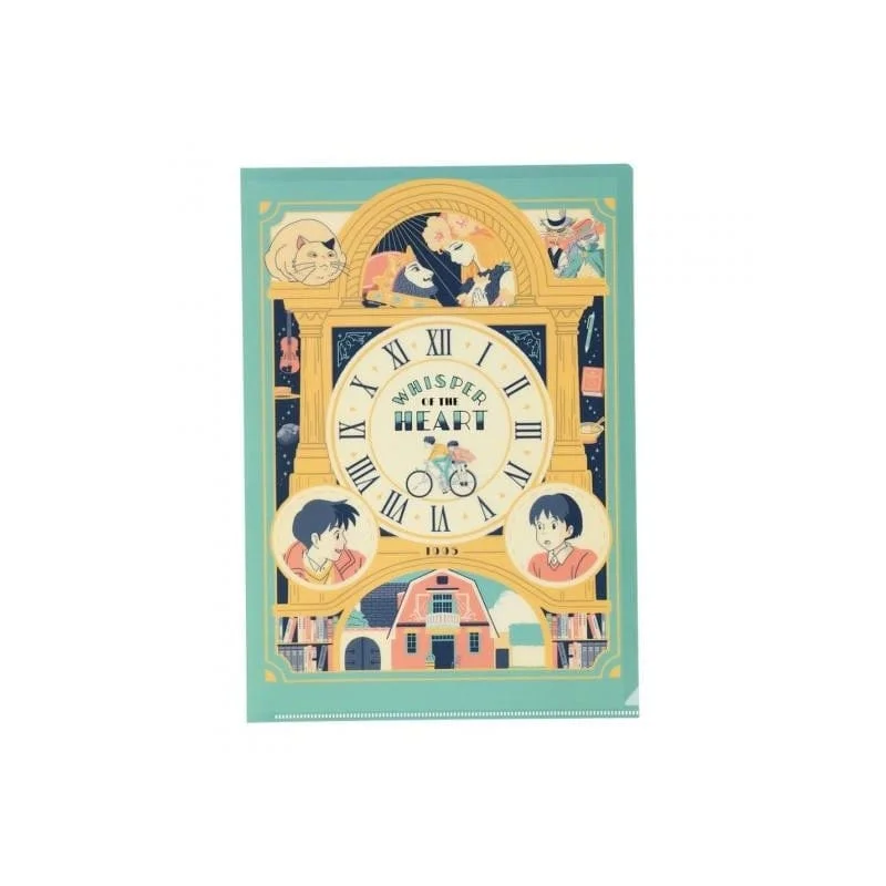 Ghibli - Whisper of the Heart - Art Deco A4 folder
