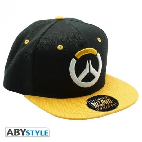 Overwatch - Logo Zwart & Oranje Snapback