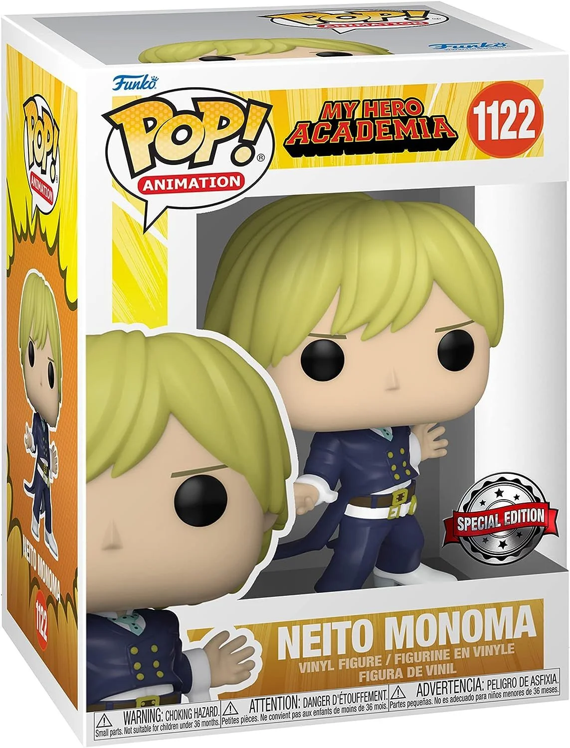 Funko Pop! Animation: My Hero Academia - Neito Monoma (Special Edition)