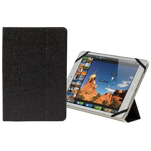RivaCase 3122 Universele dubbelzijdige geval voor tabletten 7-8" Zwart/Wit
