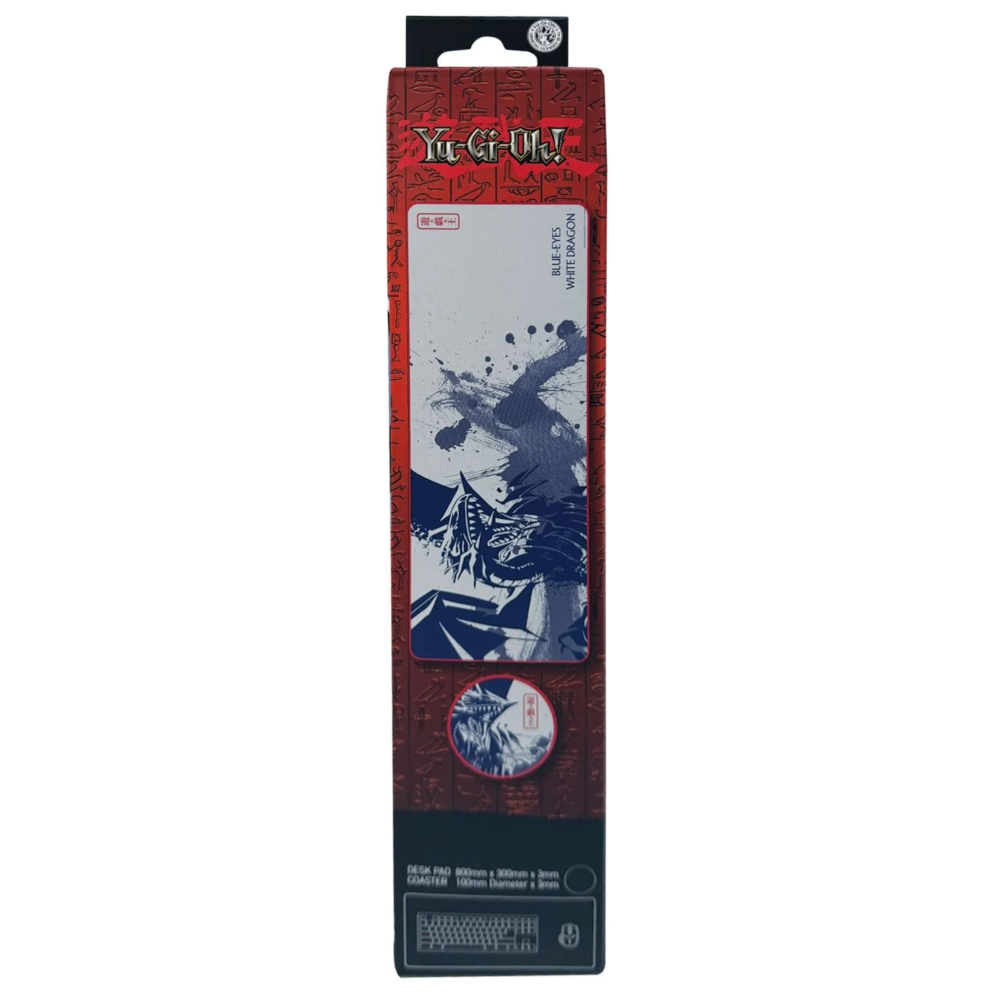 Yu-Gi-Oh! - Blue-Eyes White Dragon Gaming-Muisma en Onderzetterset