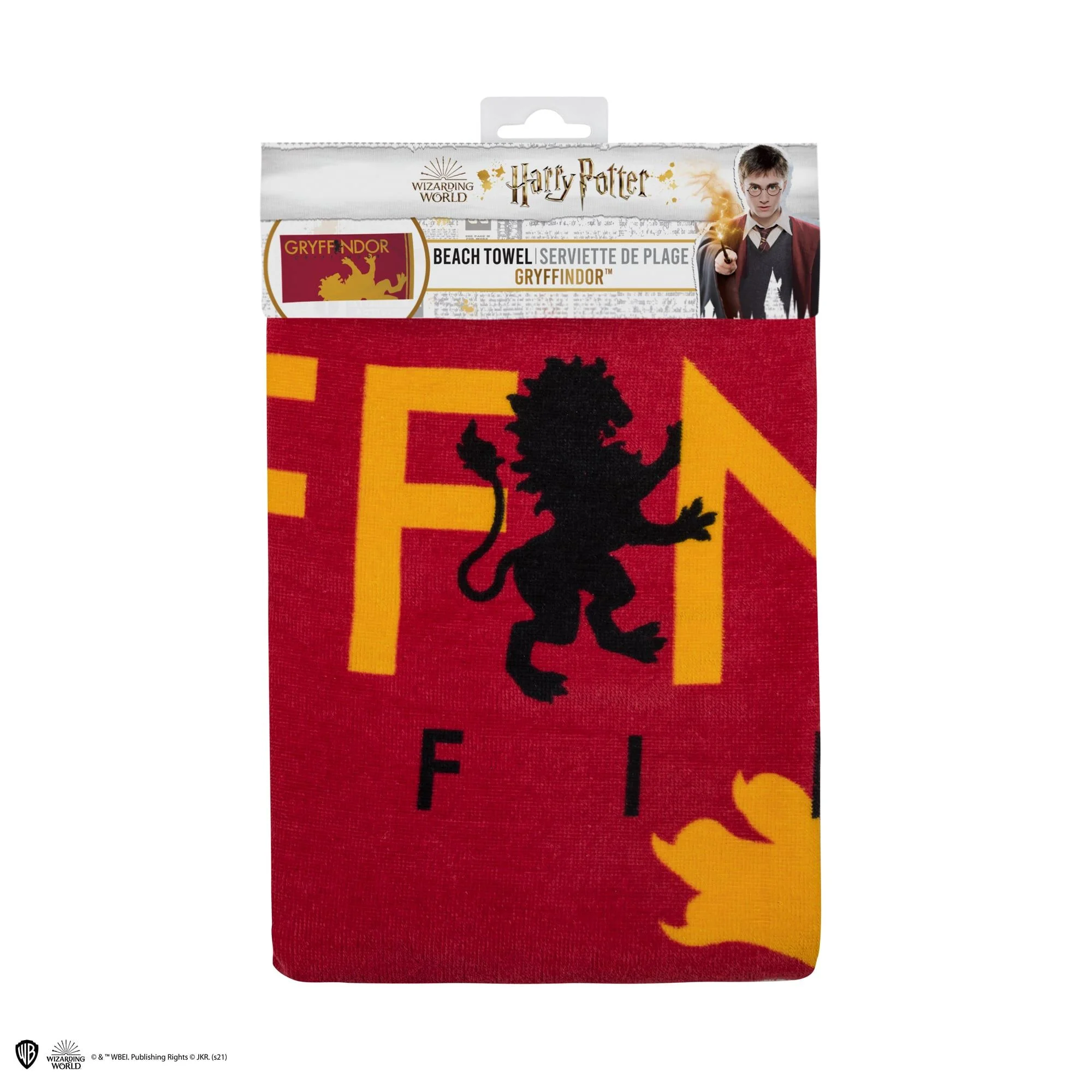 Harry Potter - Gryffindor Beach Towel 140x70 cm