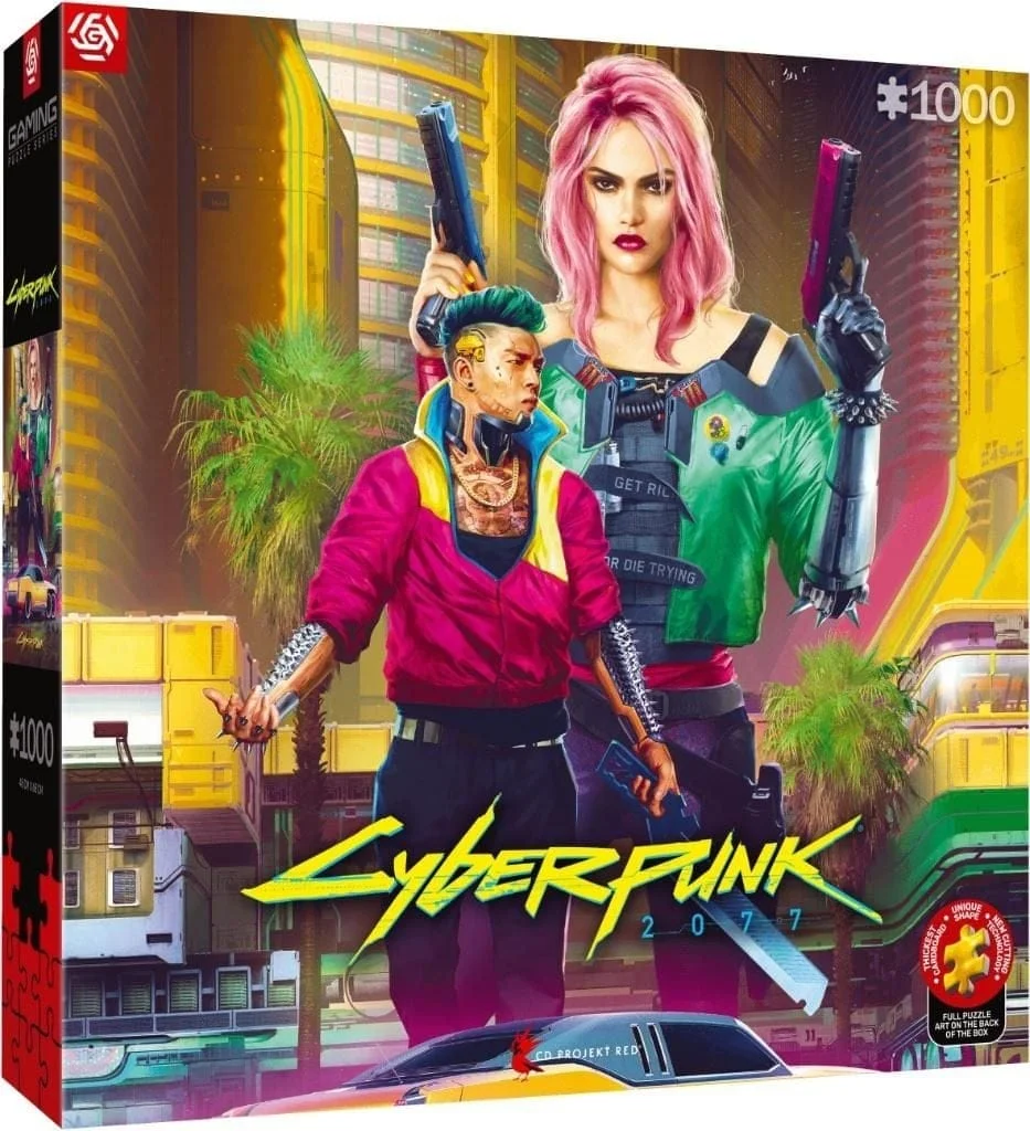 Good Loot Puzzle - Cyberpunk 2077 - "Kitsch Style" Puzzel 1000stk