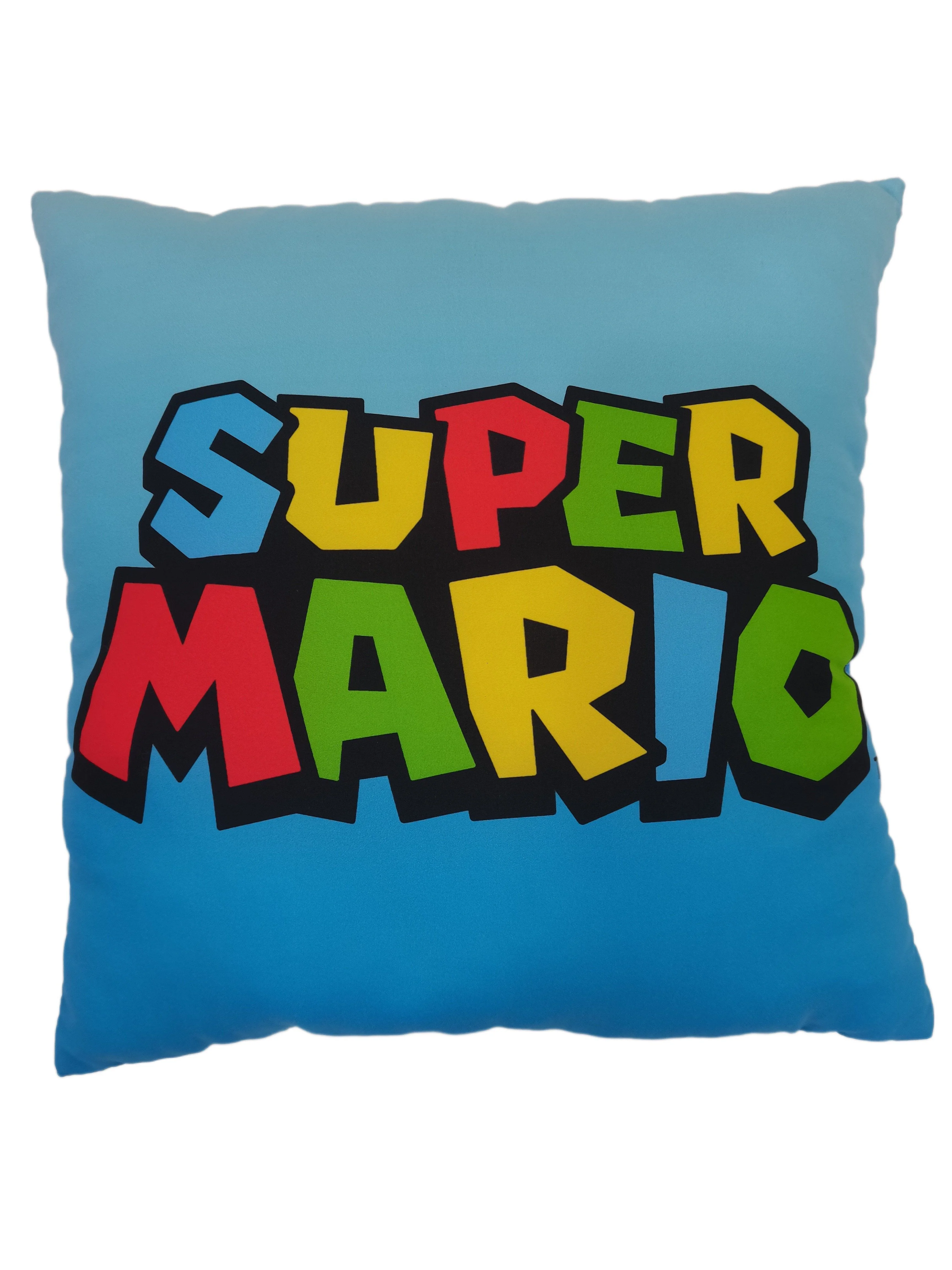 Super Mario Bros. - Mario en zijn Vrienden Dubbelgezicht Kussen (40x40cm)