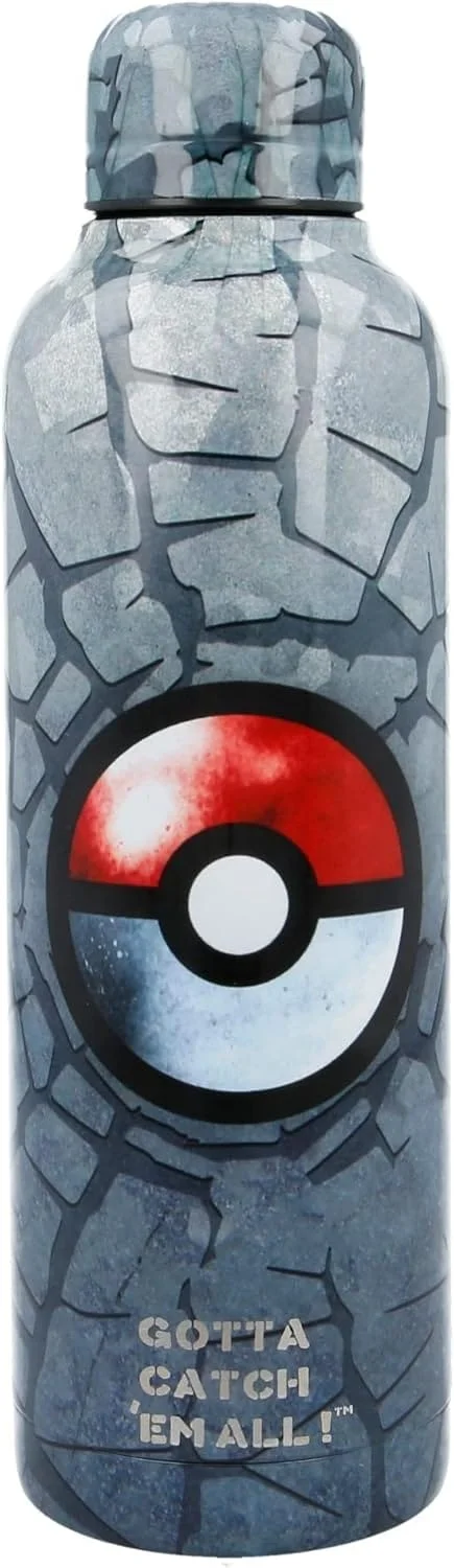 Stor - Pokémon - "Poké Ball" Geïsoleerde Roestvrijstalen Fles 515ml