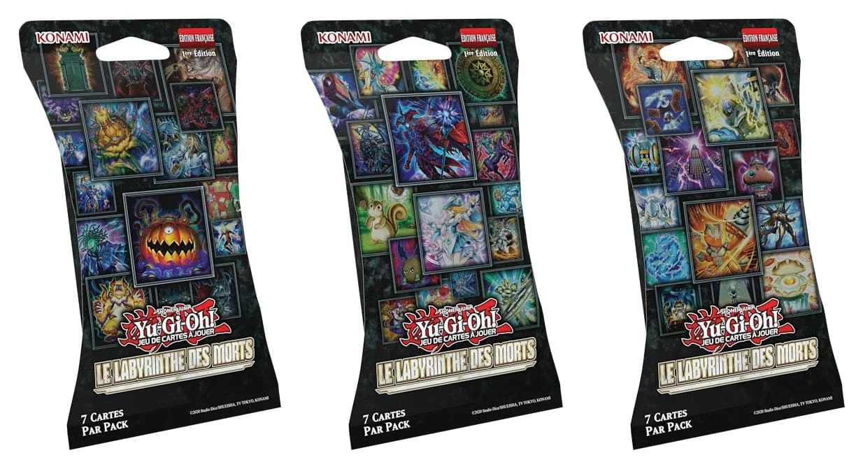 Yu-Gi-Oh! JCC - Pack de Booster Le Labyrinthe des Morts (Blister cartonné) - FR
