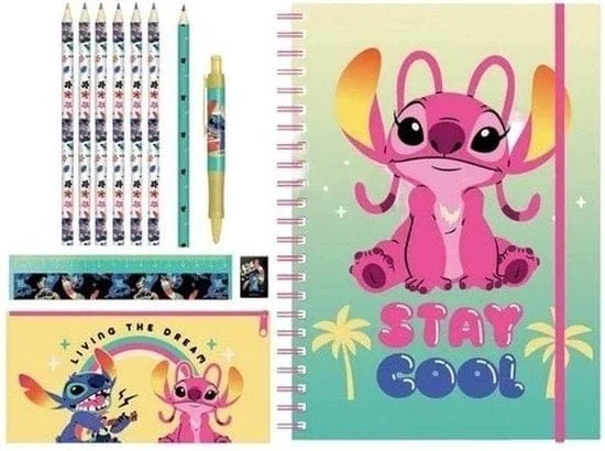 Disney - Lilo & Stitch - "Acid Pops" Bumper Briefpapier Set