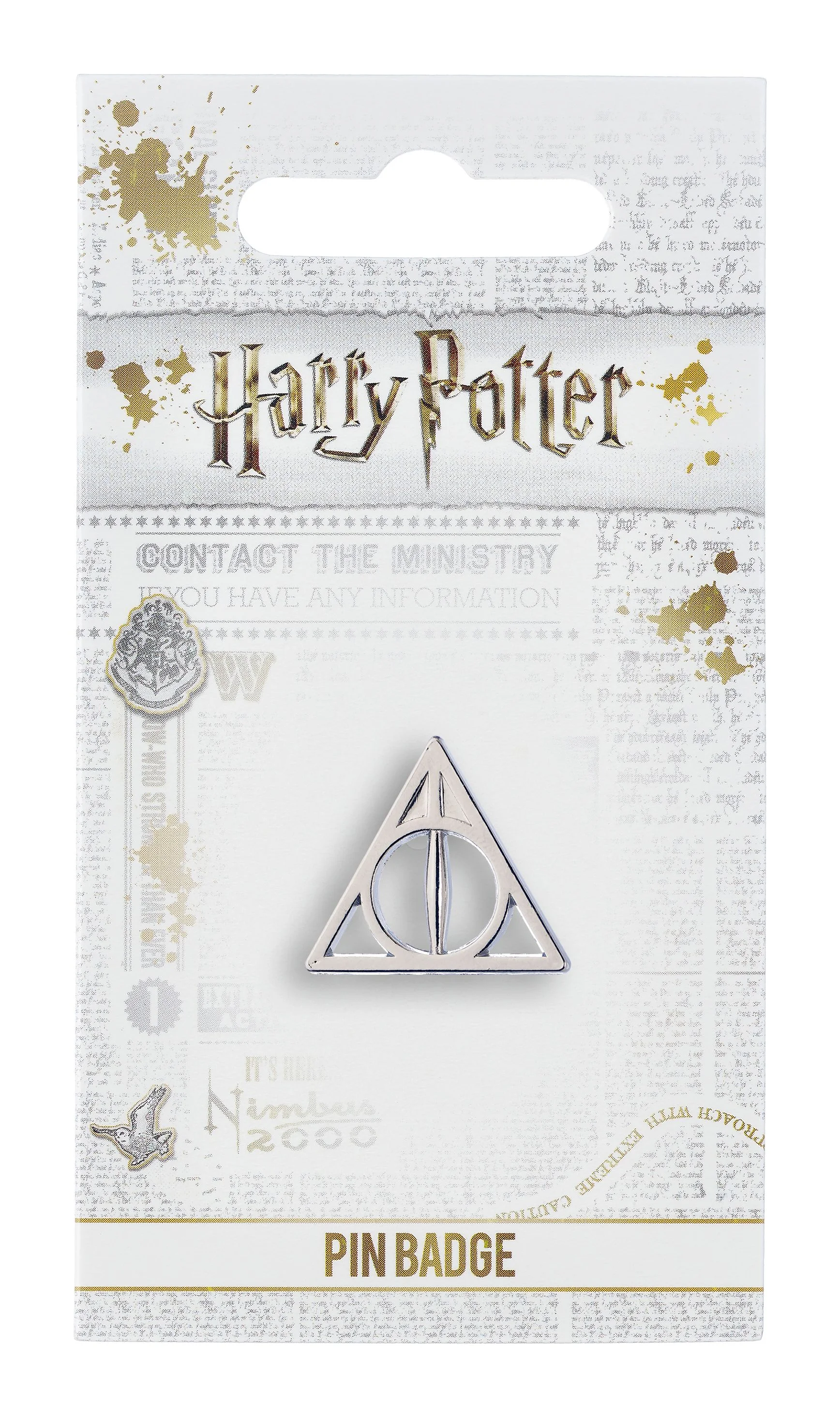 Harry Potter - Relieken van de Dood - Speldbadge - Zilver
