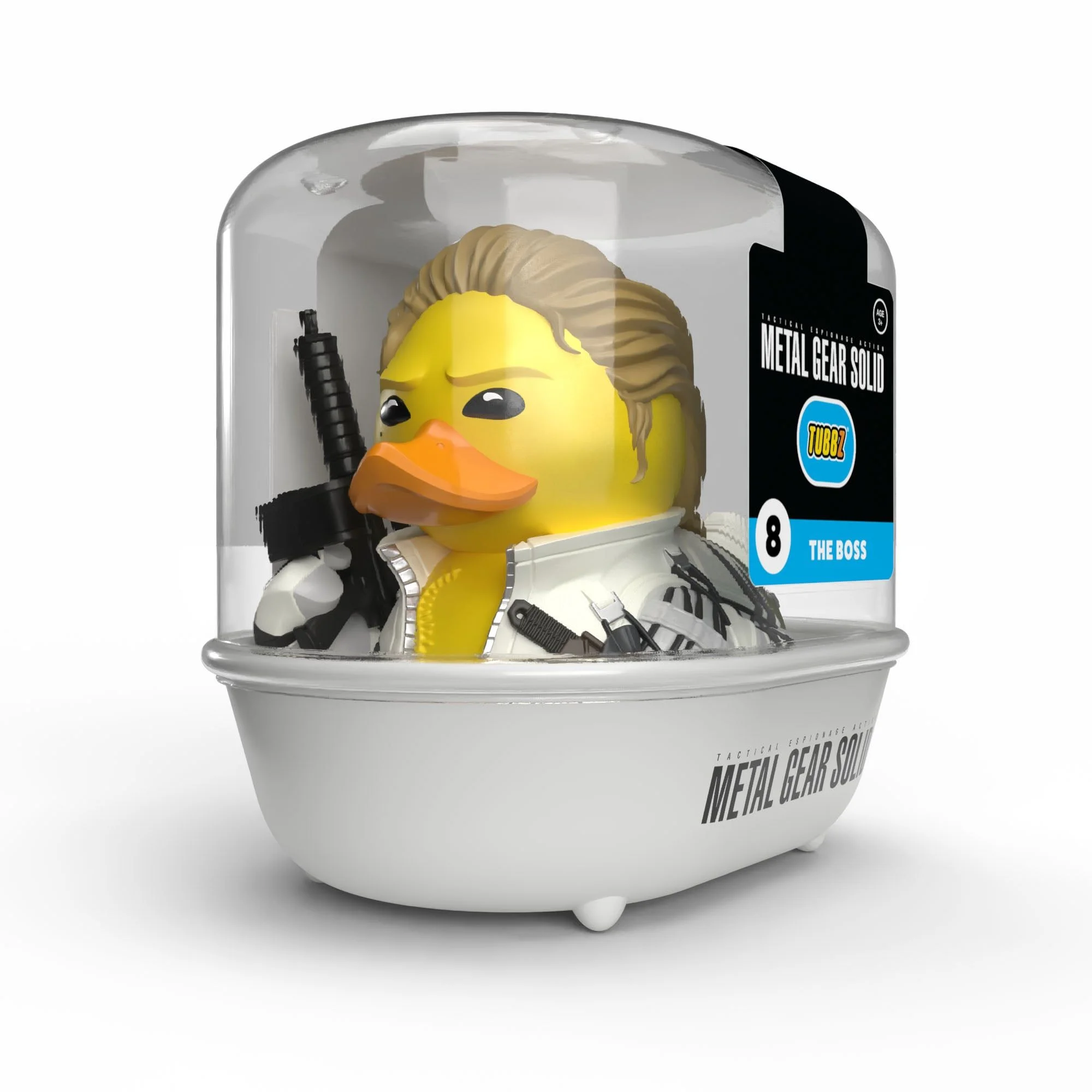 Numskull - TUBBZ Badeend - Metal Gear Solid - The Boss (Eerste Editie) - 9cm