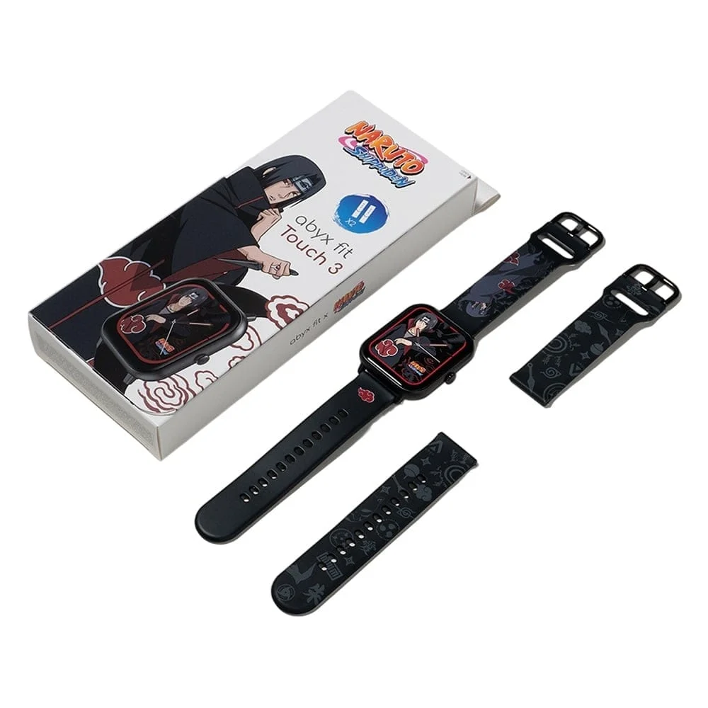 Abyx Fit - Touch 3 - Naruto Shippuden - Itachi Uchiwa Smart Horloge
