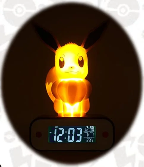 Pokémon - Evee Led Alarm Clock