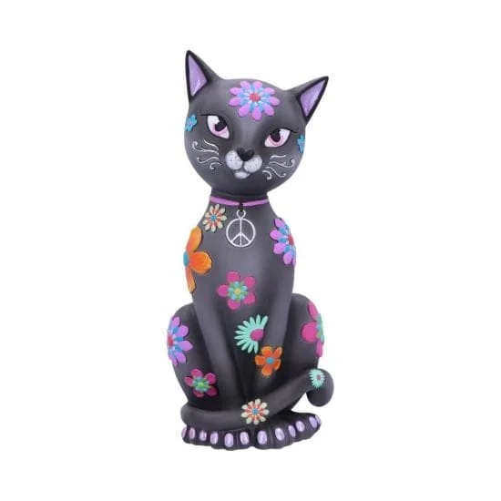 Nemesis Now - Hippy Kitty Ornament Figuur 26cm