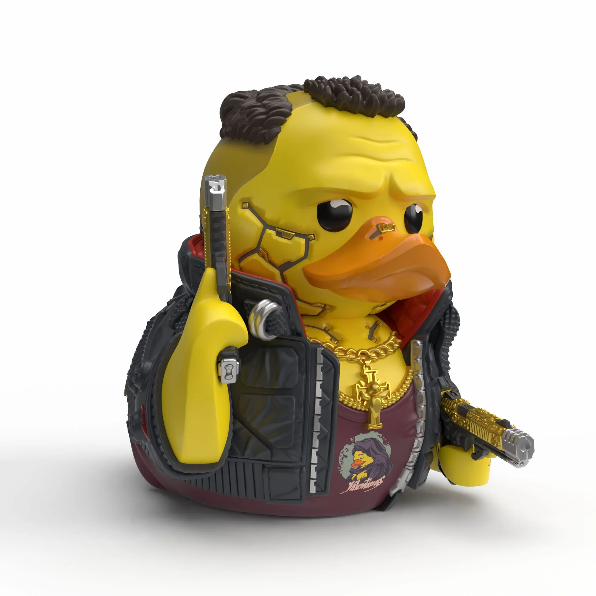 Numskull - TUBBZ Badeend - Cyberpunk 2077 - Jackie Welles (Eerste Editie) - 9cm thumbnail