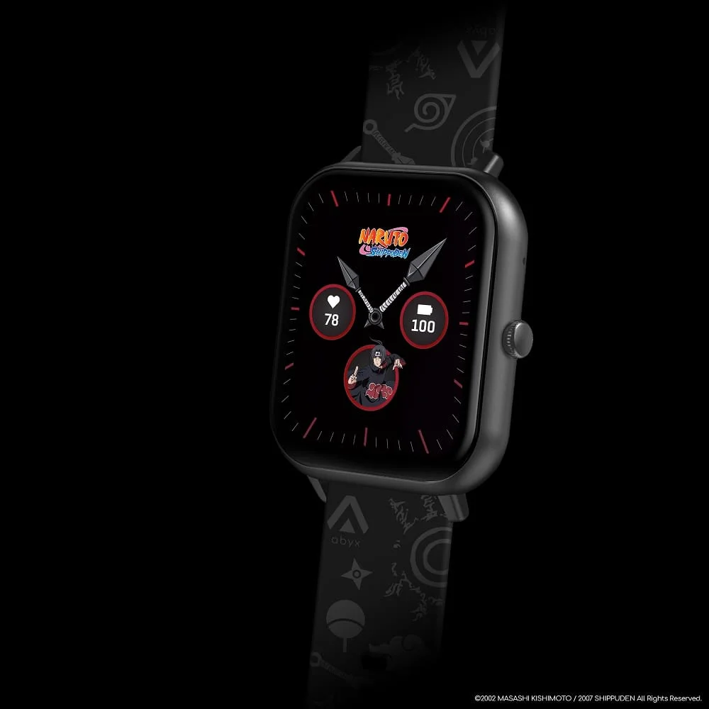Abyx Fit - Touch 3 - Naruto Shippuden - Itachi Uchiwa Smart Horloge thumbnail