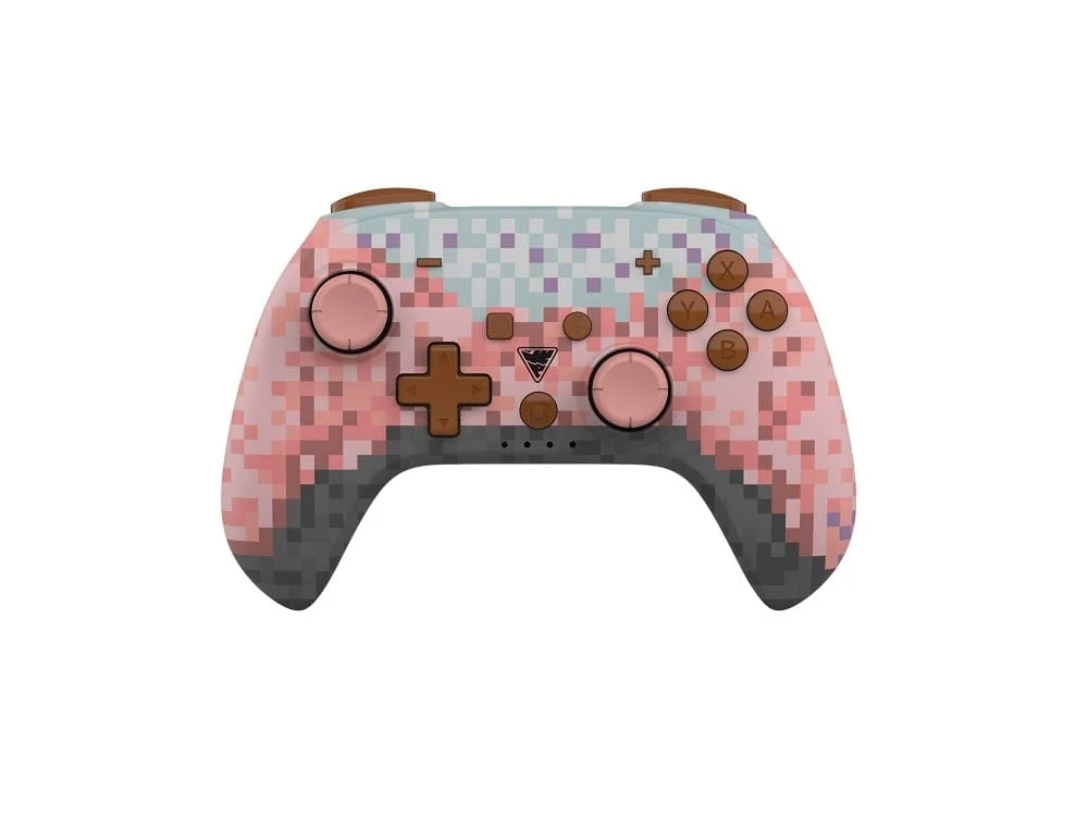 DragonShock - PopTop Compacte Bluetooth Draadloze Controller Roze Kubus voor Switch en Switch OLED thumbnail