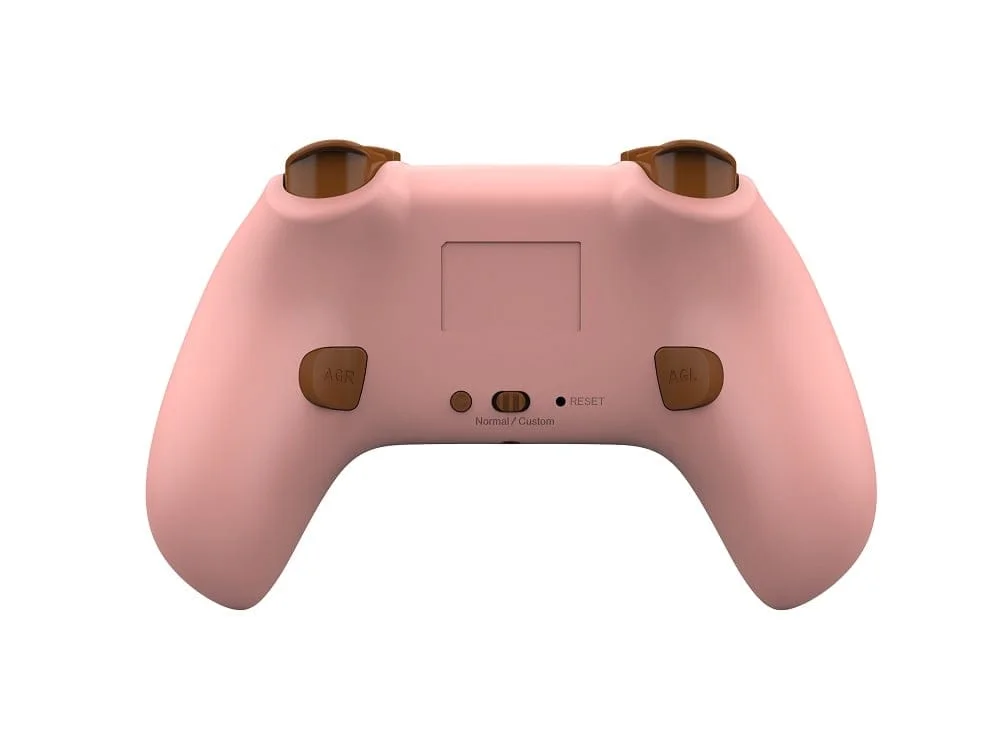 DragonShock - PopTop Compacte Bluetooth Draadloze Controller Roze Kubus voor Switch en Switch OLED thumbnail