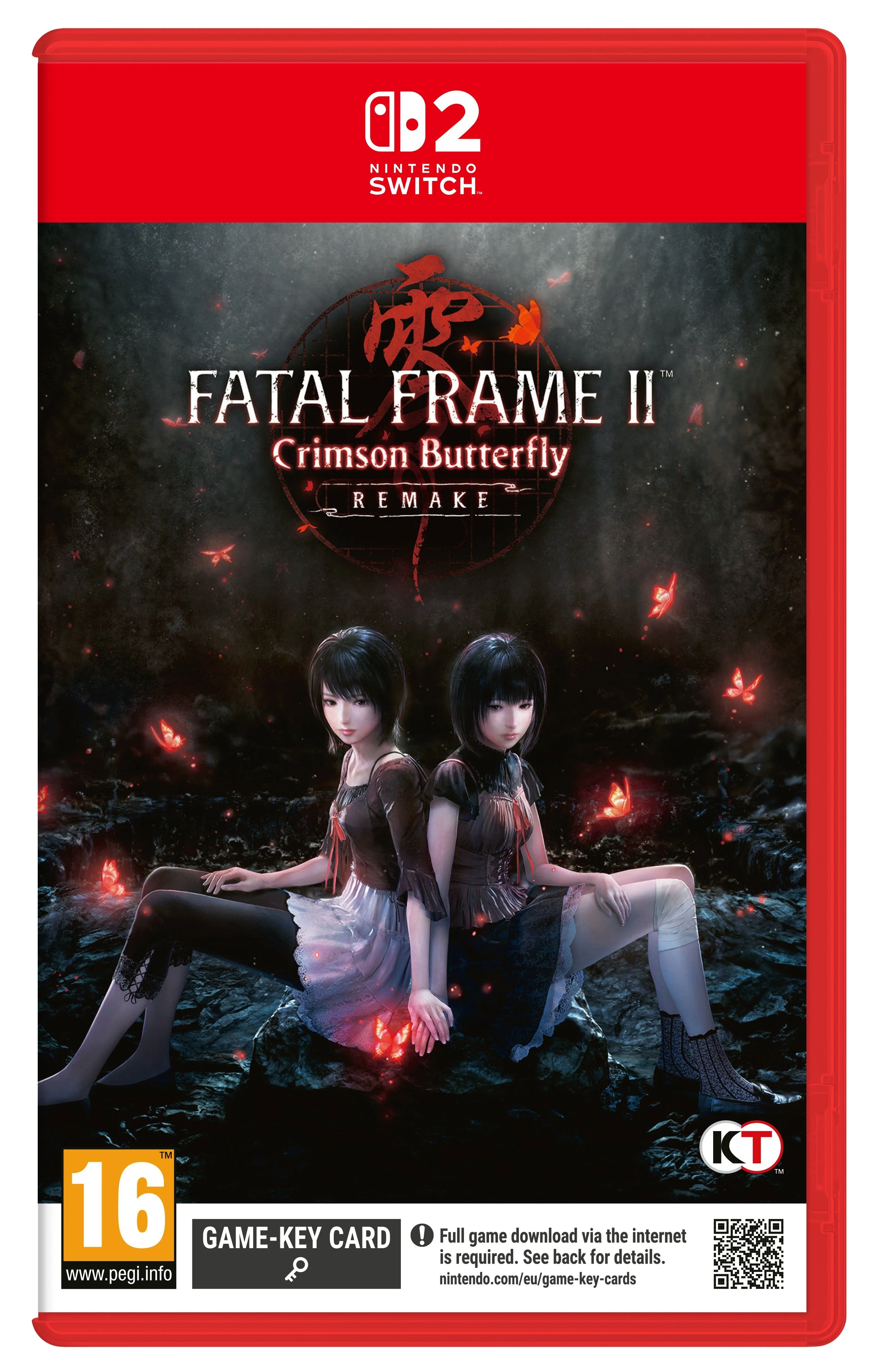 FATAL FRAME II: Crimson Butterfly REMAKE - Game-key Card - Nintendo Switch 2 versie