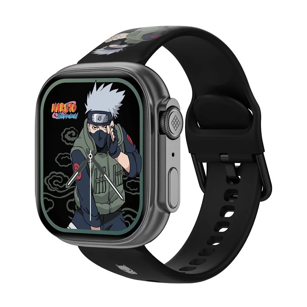 Abyx Fit - Touch 5 - Naruto Shippuden - Kakashi Hatake Smart Horloge - Ruimte Grijs thumbnail