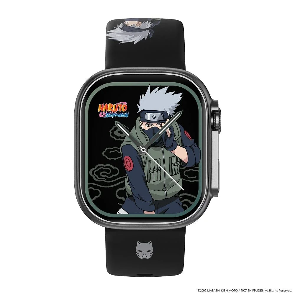 Abyx Fit - Touch 5 - Naruto Shippuden - Kakashi Hatake Smart Horloge - Ruimte Grijs thumbnail