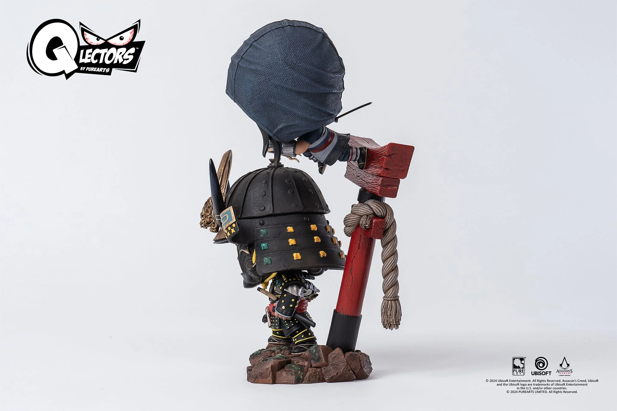 PureArts - Qlectors - Assassin’s Creed Shadows - Yasuke en Naoe Standbeeld 15cm thumbnail