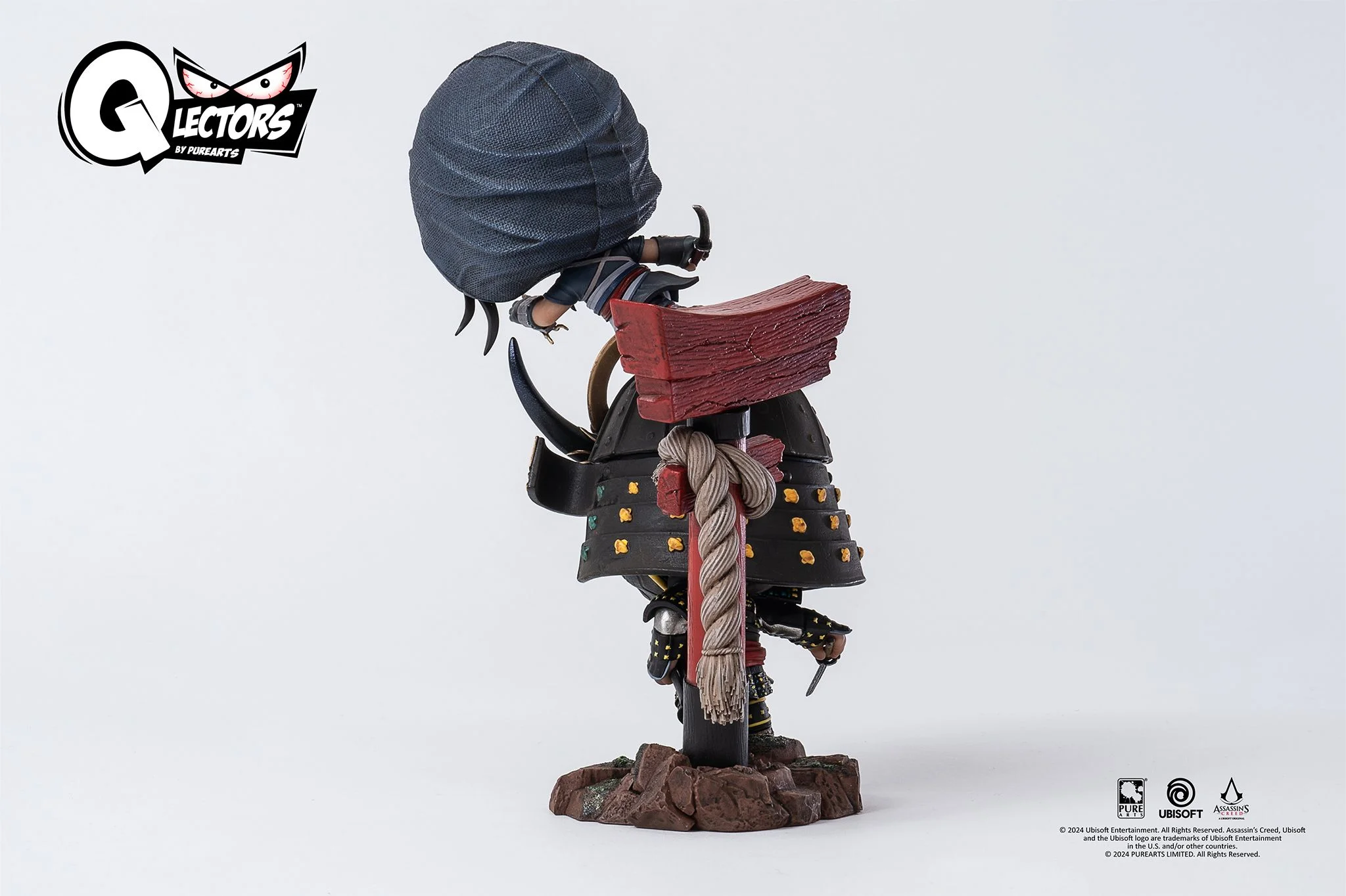 PureArts - Qlectors - Assassin’s Creed Shadows - Yasuke en Naoe Standbeeld 15cm thumbnail