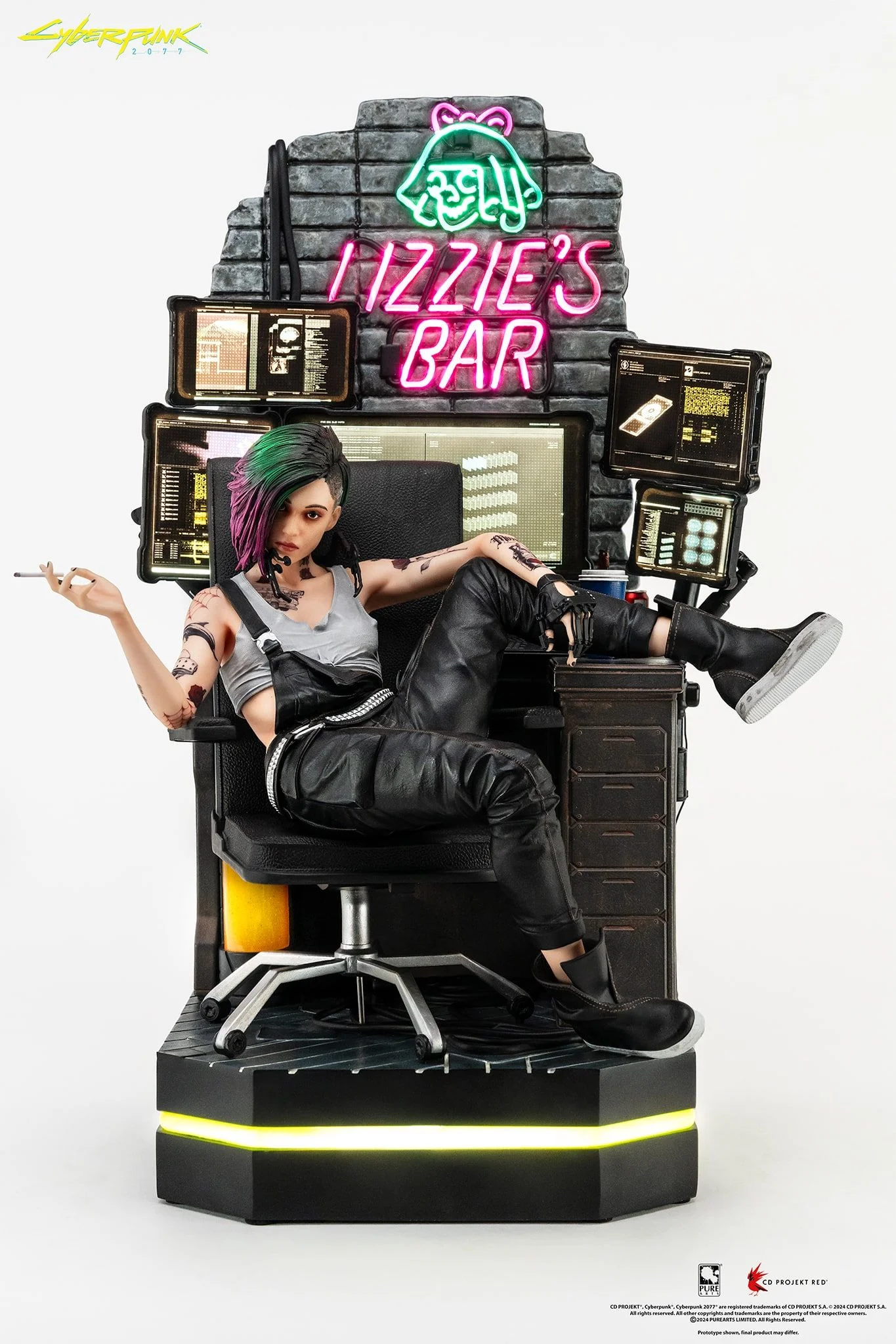 PureArts - 1:4 Scale Statues - Cyberpunk 2077 - Judy Alvarez Statue 51cm thumbnail