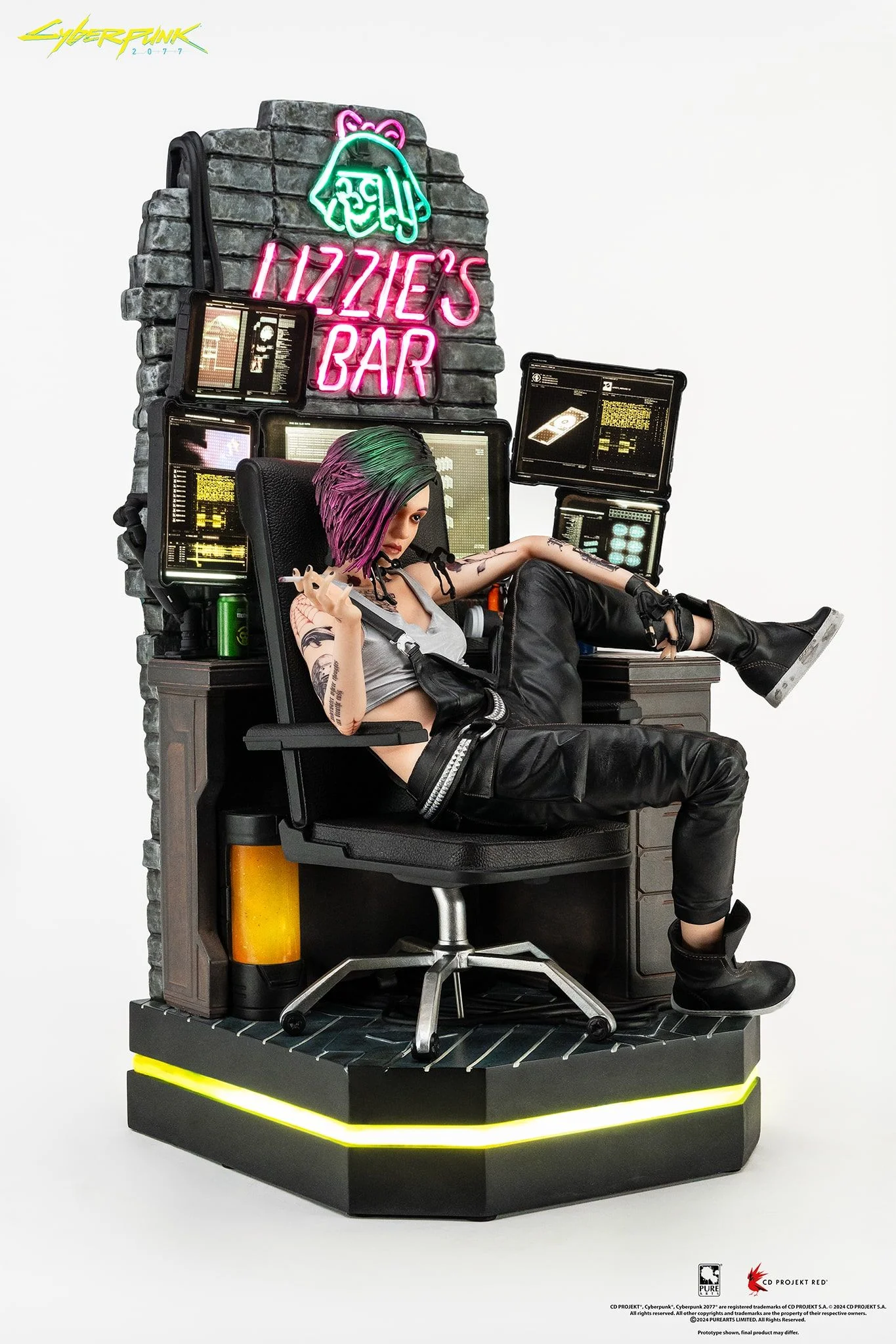 PureArts - 1:4 Scale Statues - Cyberpunk 2077 - Judy Alvarez Statue 51cm thumbnail