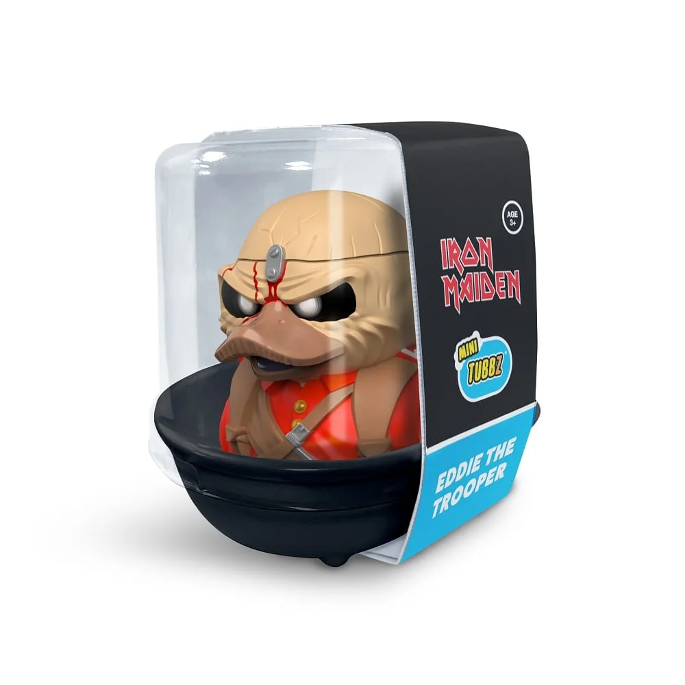 Numskull - Mini TUBBZ Badeend - Iron Maiden - Eddie The Trooper (Badeen Editie) - 5cm