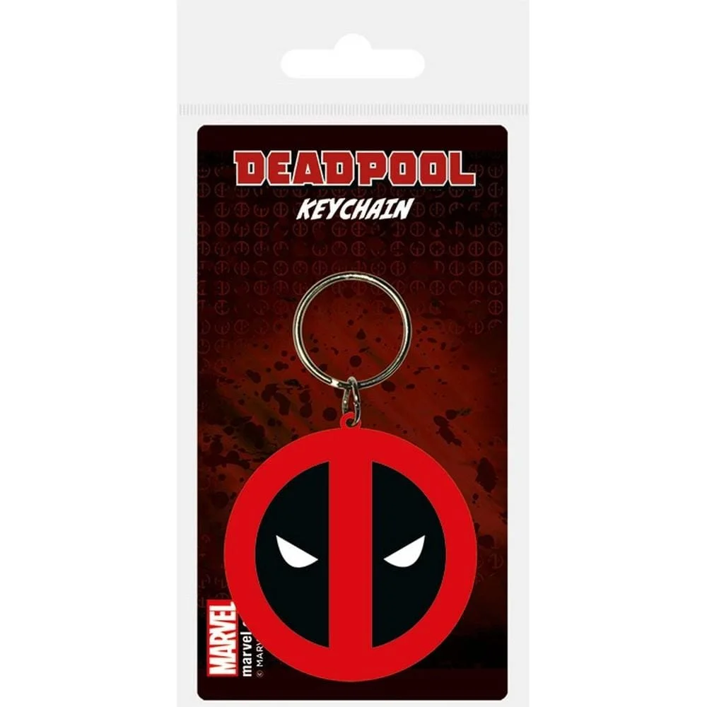 Deadpool - Logo Rubber Sleutelhanger